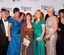 Cruise Editor Marilyn Green attends the Tony Awards with Royal Caribbean. // © 2012 Royal Caribbean